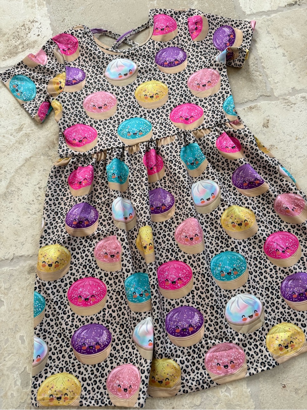 Squishy Dumpling dim sum kawaii themed dress